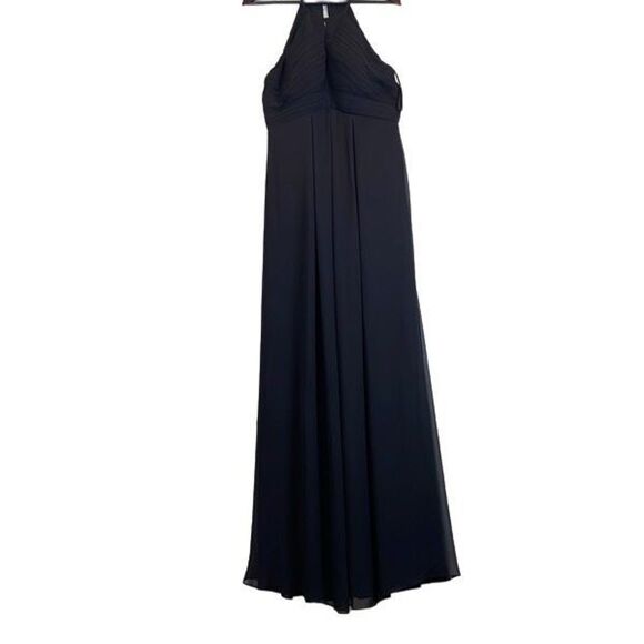 Kennedy Blue Dresses & Skirts - Kennedy Blue Halter Black Maxi Dress Size 10 Women’s